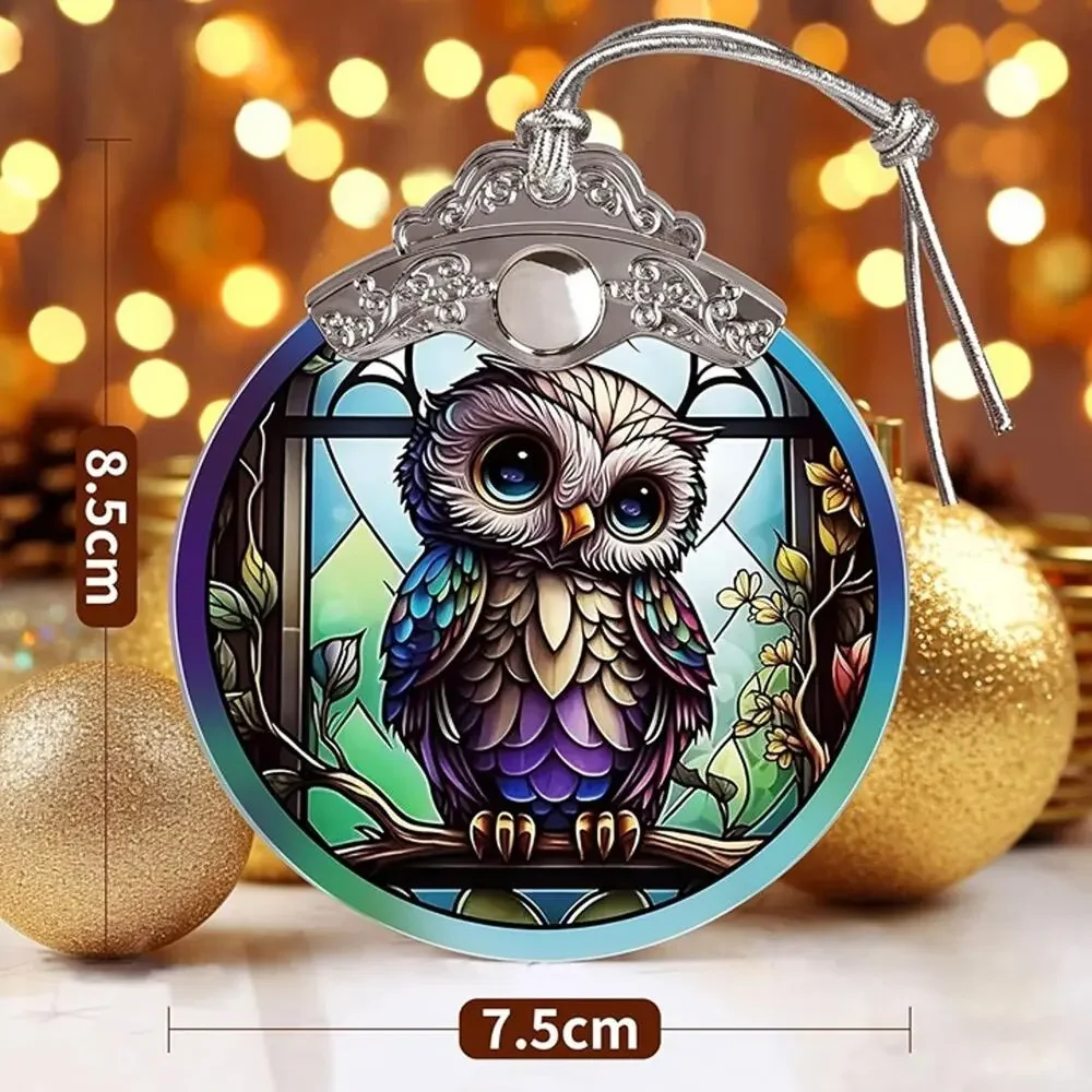 Ornament Sun Catcher Owl 
